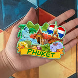 Refrigerator Magnet for Phuket Thailand  2784