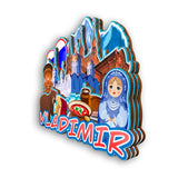 Refrigerator Magnet for Vladimir Russia  2550