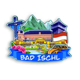 Kühlschrankmagnet für Bad Ischl Österreich 1622