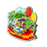 Kühlschrankmagnet für Ibiza Spanien 1412