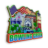 Kühlschrankmagnet für Bowling Green Kentucky USA 958