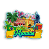 Магнит на холодильник Манаус, Бразилия, 1902 г.