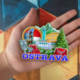 Refrigerator Magnet for Ostrava Czech  2089