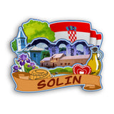Refrigerator Magnet for Solin Croatia  2229
