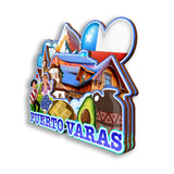 Refrigerator Magnet for Puerto Varas Chile  2857
