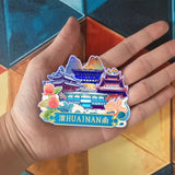 Refrigerator Magnet for Huainan Anhui, China  747