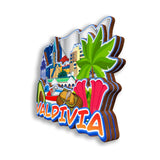 Refrigerator Magnet for Valdivia Chile  2843