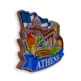 Refrigerator Magnet for Athens Greece  1706