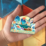 Kühlschrankmagnet für Jiuzhaigou, Sichuan, China 418