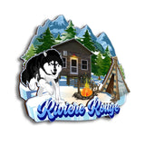 Refrigerator Magnet for Riviere-Rouge Quebec Canada  129