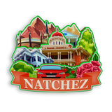 Refrigerator Magnet for Natchez Mississippi USA  1016