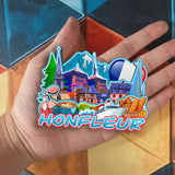 Refrigerator Magnet for Honfleur France  2632