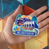 Refrigerator Magnet for Langfang, Hebei, China  804