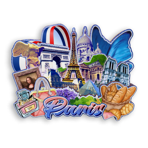 Refrigerator Magnet for Paris France  1313