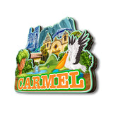 Kühlschrankmagnet für Carmel, Kalifornien, USA 267