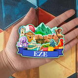 Refrigerator Magnet for Eze France  2608