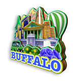 Refrigerator Magnet for Buffalo New York USA  1074