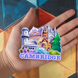 Refrigerator Magnet for Cambridge Massachusetts USA  989