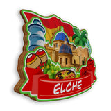Refrigerator Magnet for Elche Spain  1567
