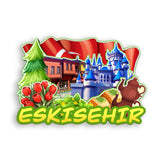 Магнит на холодильник для Эскишехира Турция 1668