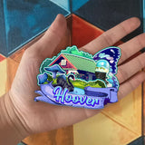 Kühlschrankmagnet für Hoover Alabama USA 368