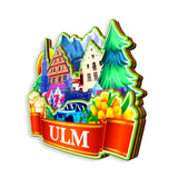 Магнит на холодильник для Ульма, Германия, 1246