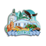 Refrigerator Magnet for Sitka Alaska USA  109