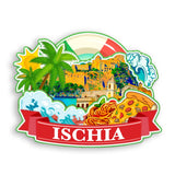 Refrigerator Magnet for Ischia Italy  1268