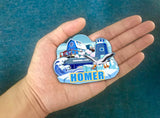 Kühlschrankmagnet für Homer Alaska USA 156