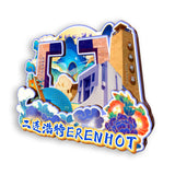 Refrigerator Magnet for Erenhot, Inner Mongolia, China  862