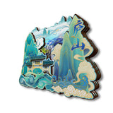 Refrigerator Magnet for Lushan Scenic Area, Jiangxi, China  86