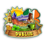 Refrigerator Magnet for Dublin Ireland  2190