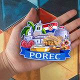 Refrigerator Magnet for Porec Croatia  2228