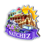 Refrigerator Magnet for Natchez Mississippi USA  1015