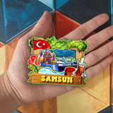 Refrigerator Magnet for Samsun Turkey  1670