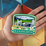 Refrigerator Magnet for Zhalantun, Inner Mongolia, China  859