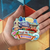 Kühlschrankmagnet für Yiyang, Hunan, China 648