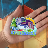 Refrigerator Magnet for Sporades Greece  1789