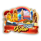 Refrigerator Magnet for Kotor Montenegro  2418