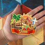 Refrigerator Magnet for Jaen Spain  1394