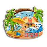 Refrigerator Magnet for Yalong Bay, Sanya, Hainan, China  41