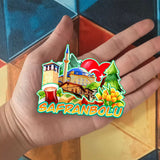 Магнит на холодильник для Сафранболу Турция 1664