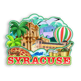 Refrigerator Magnet for Syracuse Italy  1298