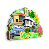 Kühlschrankmagnet für McAllen Texas USA 392