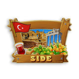 Refrigerator Magnet for Side Greece  1700