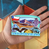 Refrigerator Magnet for San Pedro De Atacama Chile  2847
