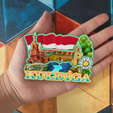 Refrigerator Magnet for Kuldiga Latvia  2490
