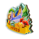 Refrigerator Magnet for Ypres Belgium  2019