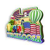 Kühlschrankmagnet für Tuscaloosa Alabama USA 374