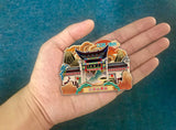 Refrigerator Magnet for Sanbaishan Scenic Area, Ganzhou, Jiangxi, China  88